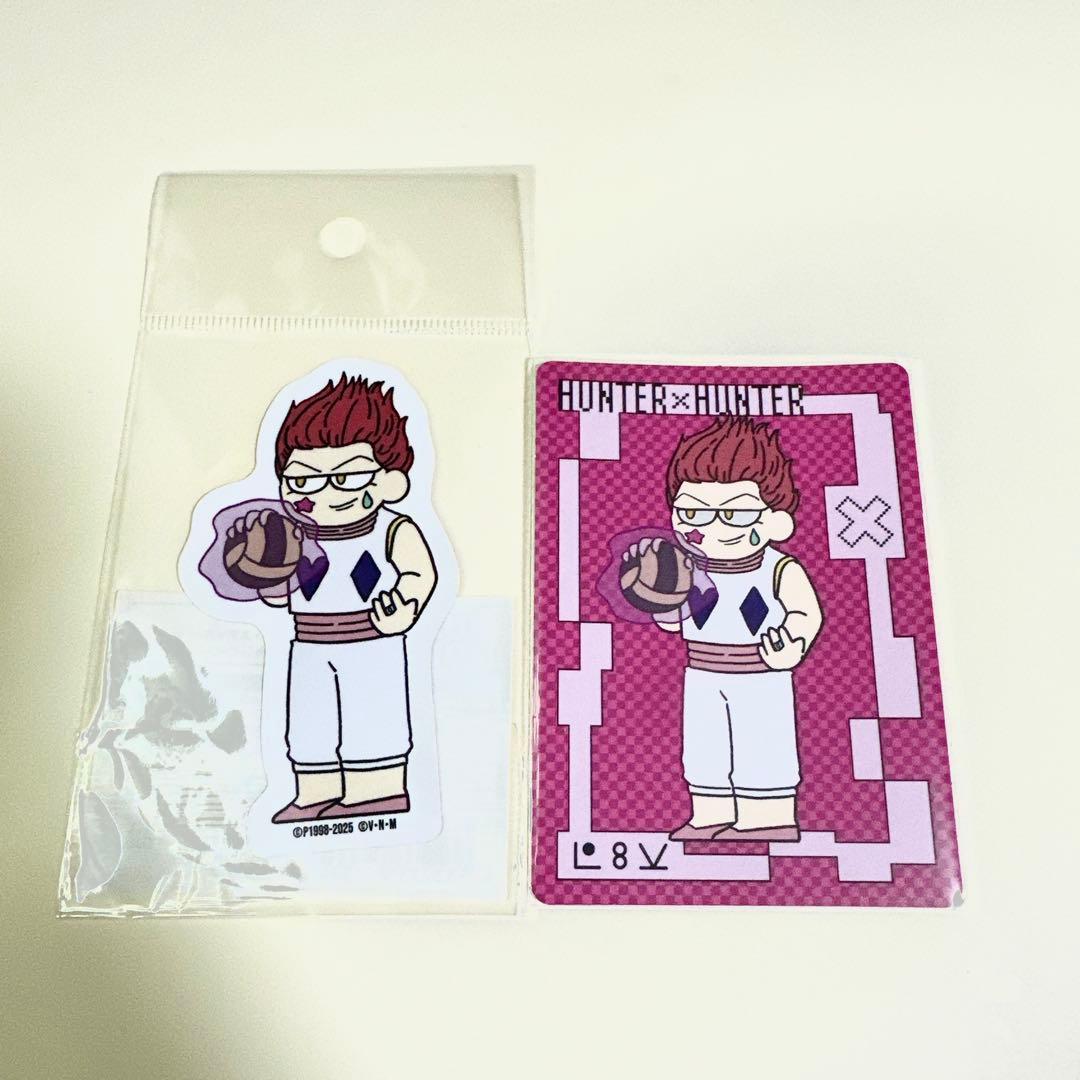 HUNTER×HUNTER ジロリ ヒソカ ミニカード ステッカー シール - メルカリ