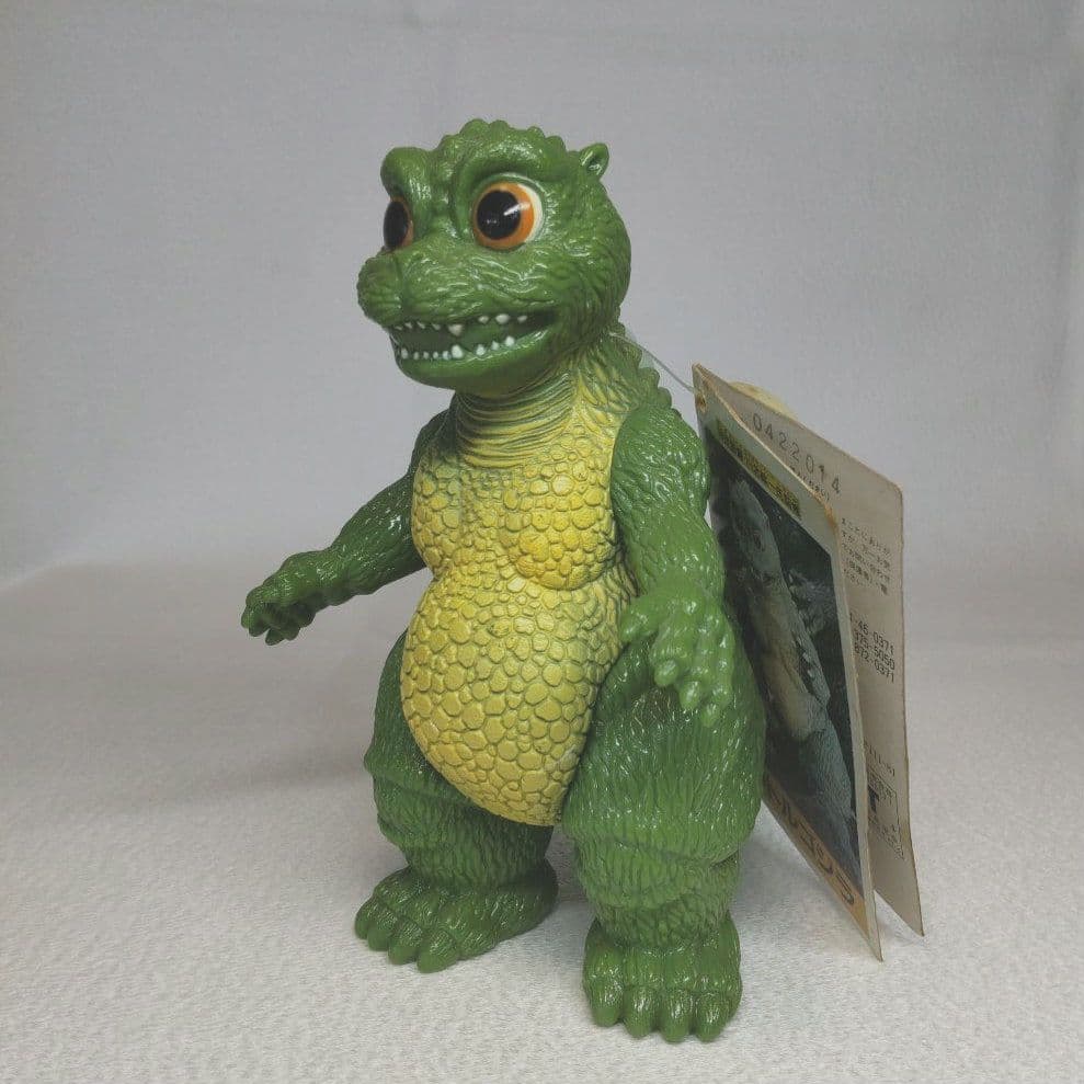 ⭐️タグ付き リトルゴジラ ソフビ～ゴジラvsスペースゴジラ ソフビフィギュア 1994年製 大映 ゴジラVSスペースゴジラ リトルゴジラ