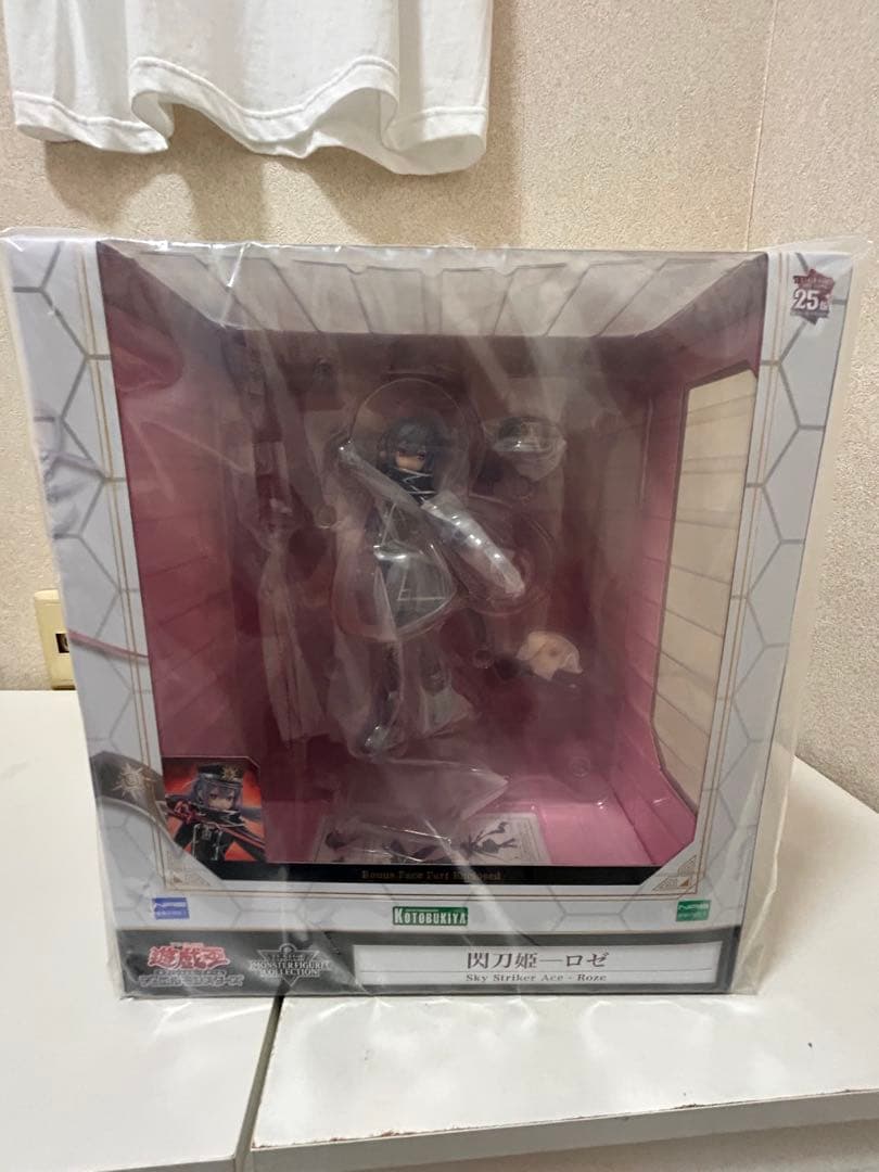 新品未開封 遊戯王デュエルモンスターズ 閃刀姫 レイ ロゼ 特典パーツ