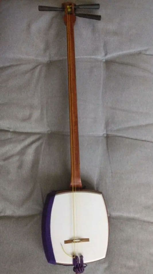 三味線　紫 三味線用 長袋 細棹・中棹用 販売