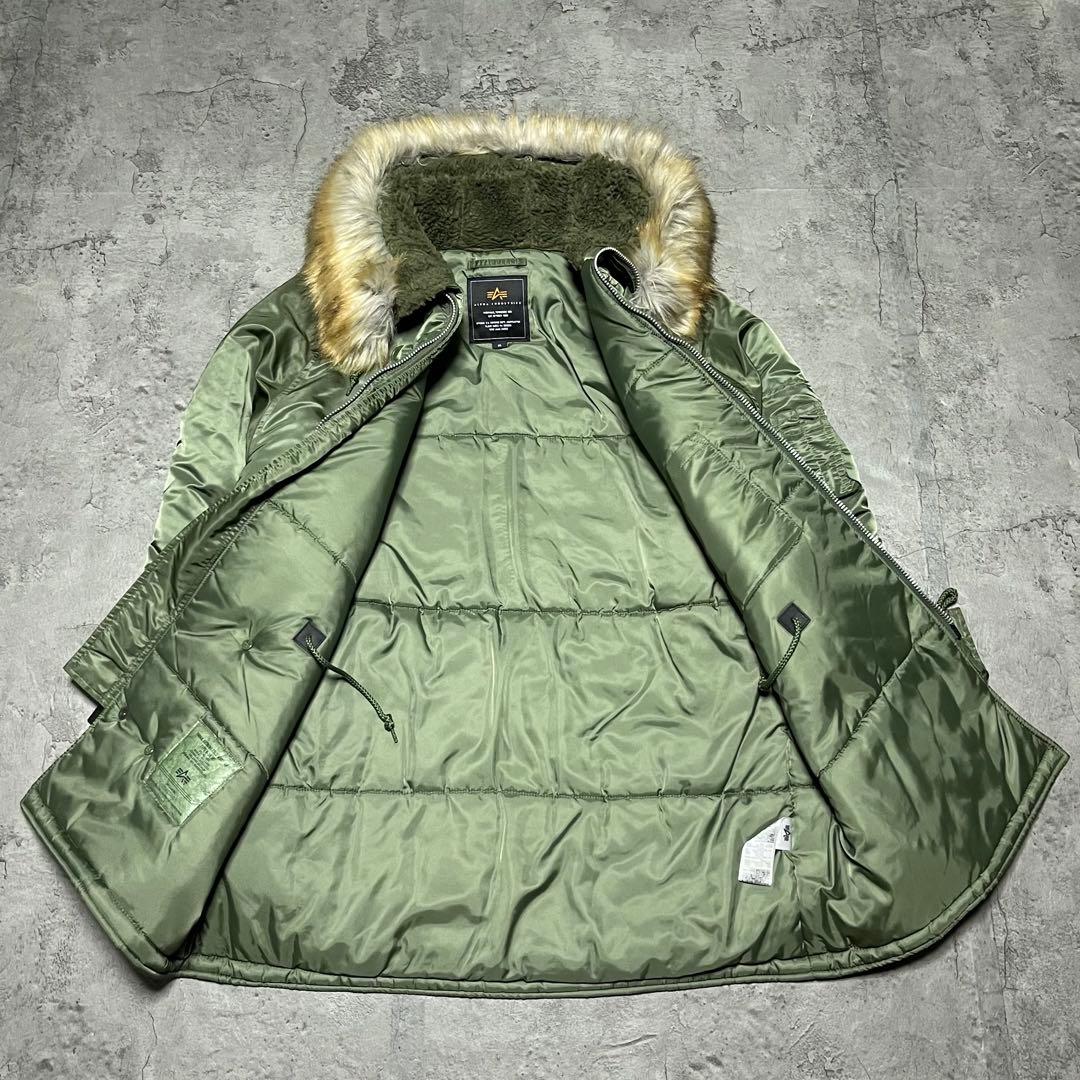 アルファインダストリーズ N-3B 極美品 フライトジャケット XLサイズ