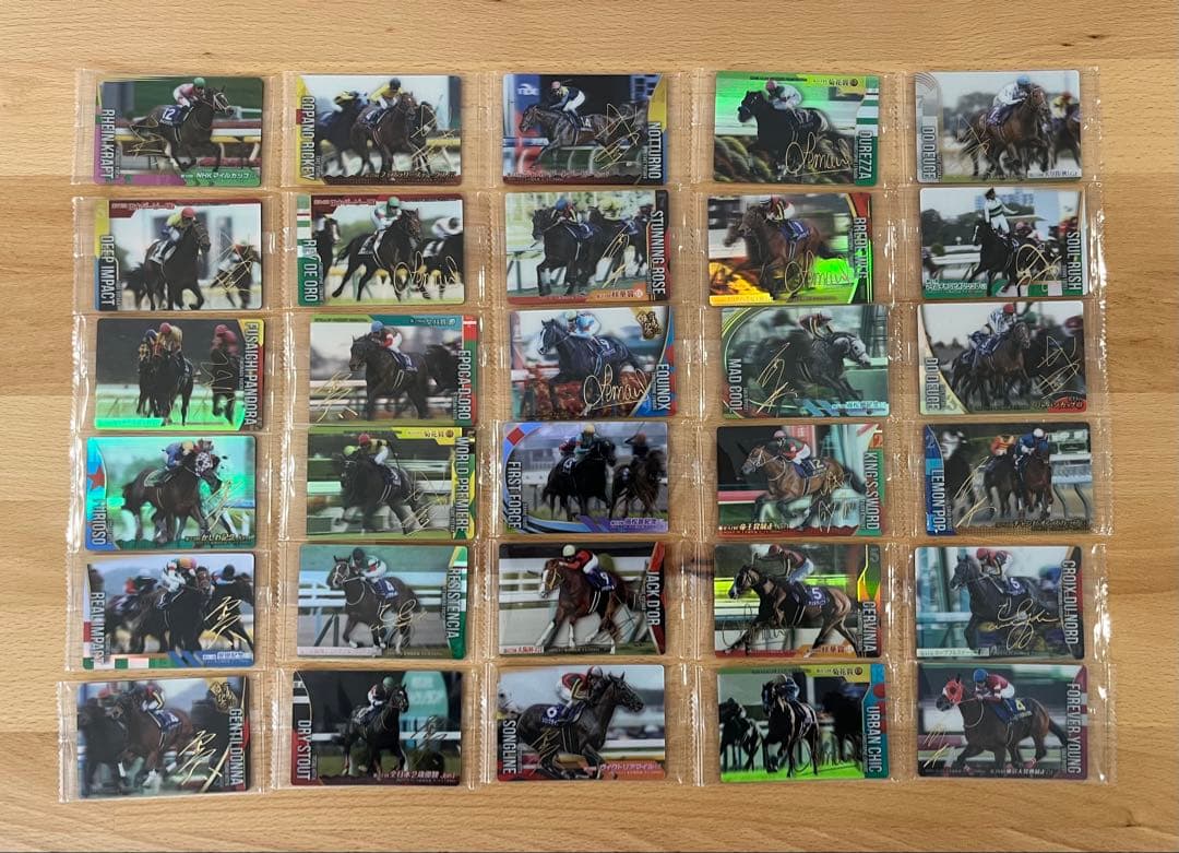 たまる サラブレッドホースコレクション 第3R サイン&ノーマル コンプ サラブレッドホースコレクション ツインウエハース 第3R｜発売日：2025