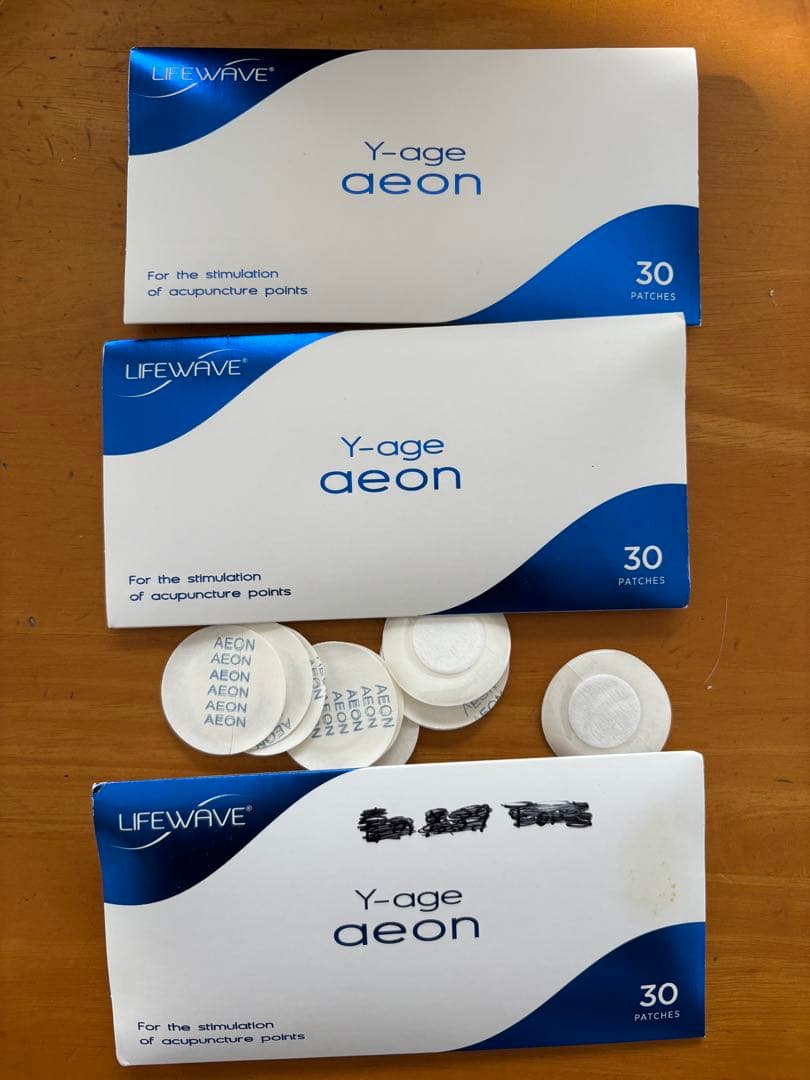 ライフウェーブ イオン 新品・未使用 2個　バラ　10枚　セット