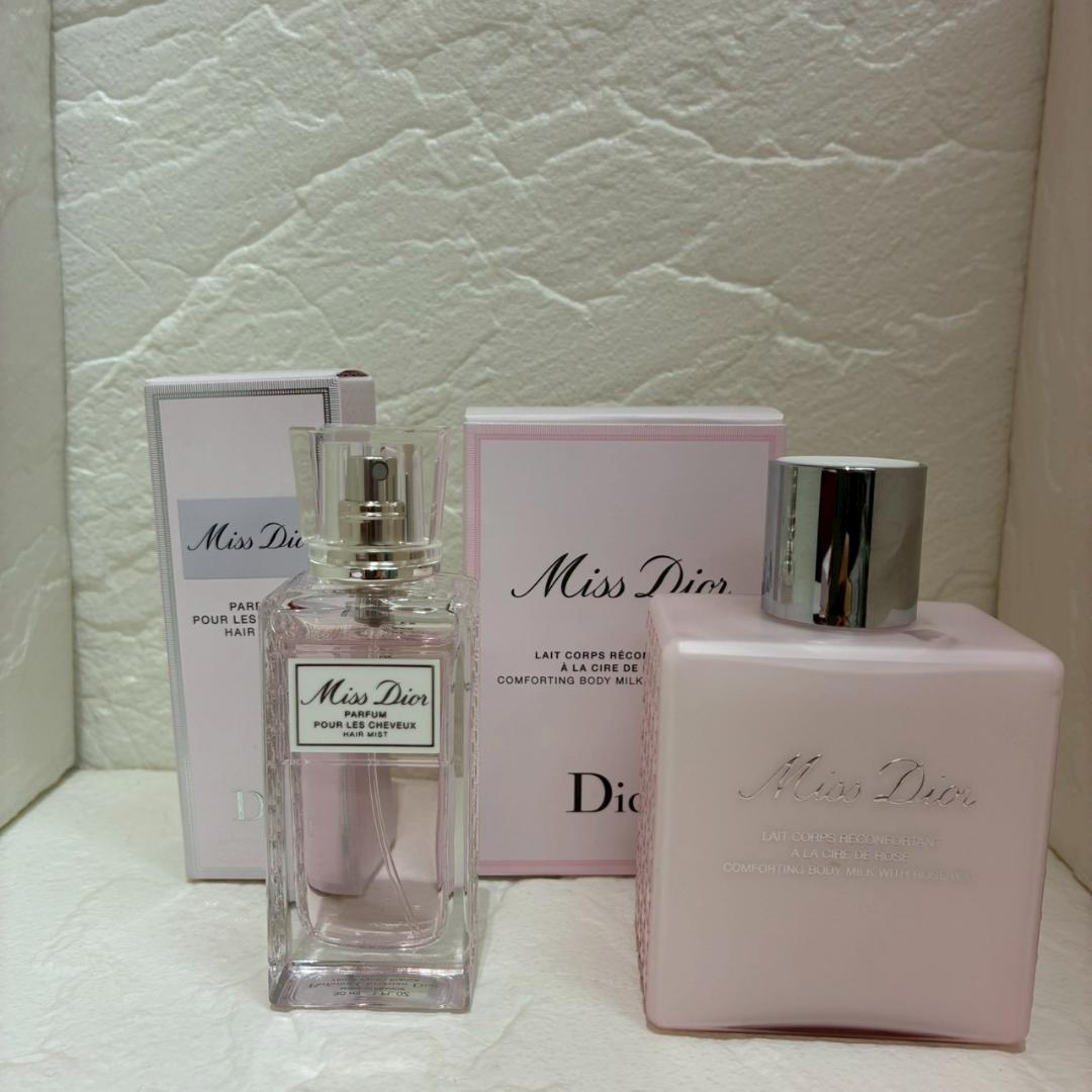 ♥【472】マルマル　Dior　ヘアミスト　ボディミルクノベルティ　セット