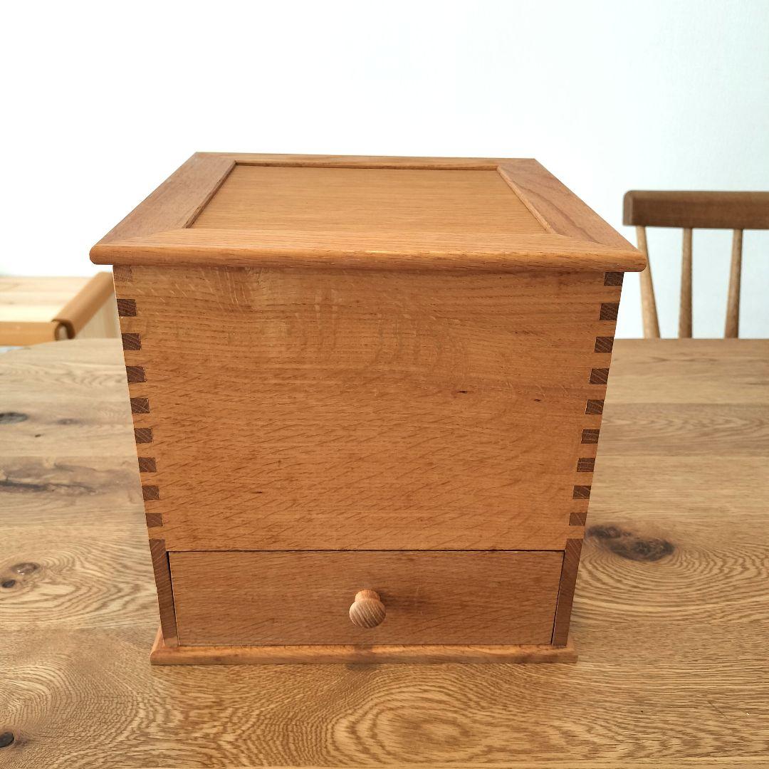 倉敷意匠　キナル別注　ならの化粧ボックス　メイクボックス　日本製