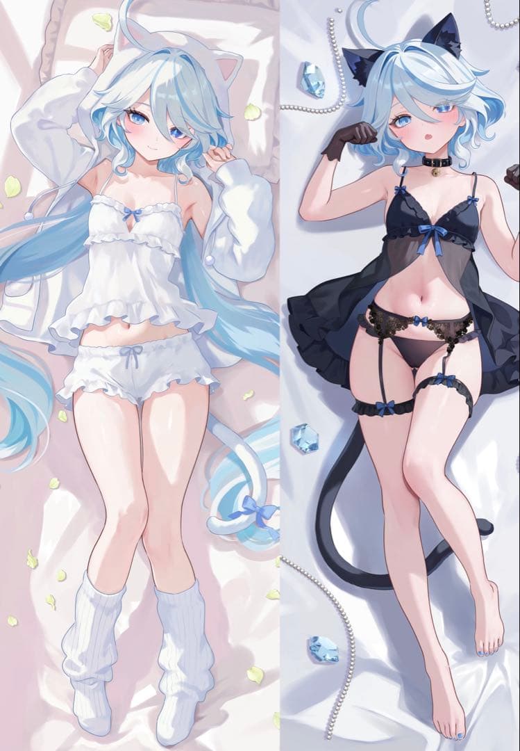 コミケ スパコミ 陸 りくりく フリーナ 抱き枕カバー