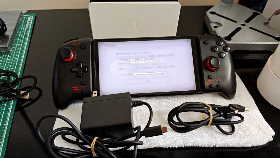 s*n様 Nintendo Switch有機EL（記載の物が全てです。） 有機EL Nintendo Switch 2021年モデル を買ったのでレビュー