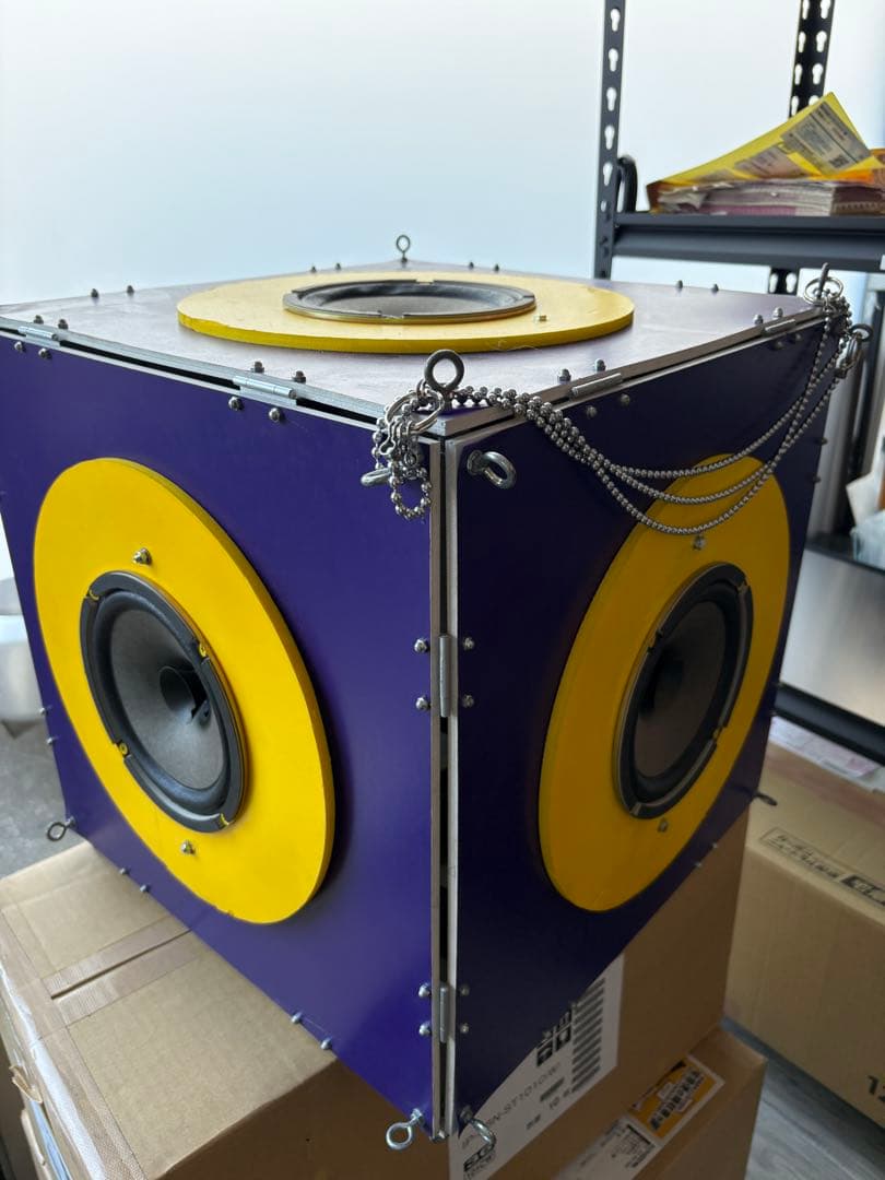 【期間限定値引】アートスピーカー 立方体 オブジェ 六面体スピーカー LIGHT（1個） - CAMWACCA ONLINE STORE［カムワッカ