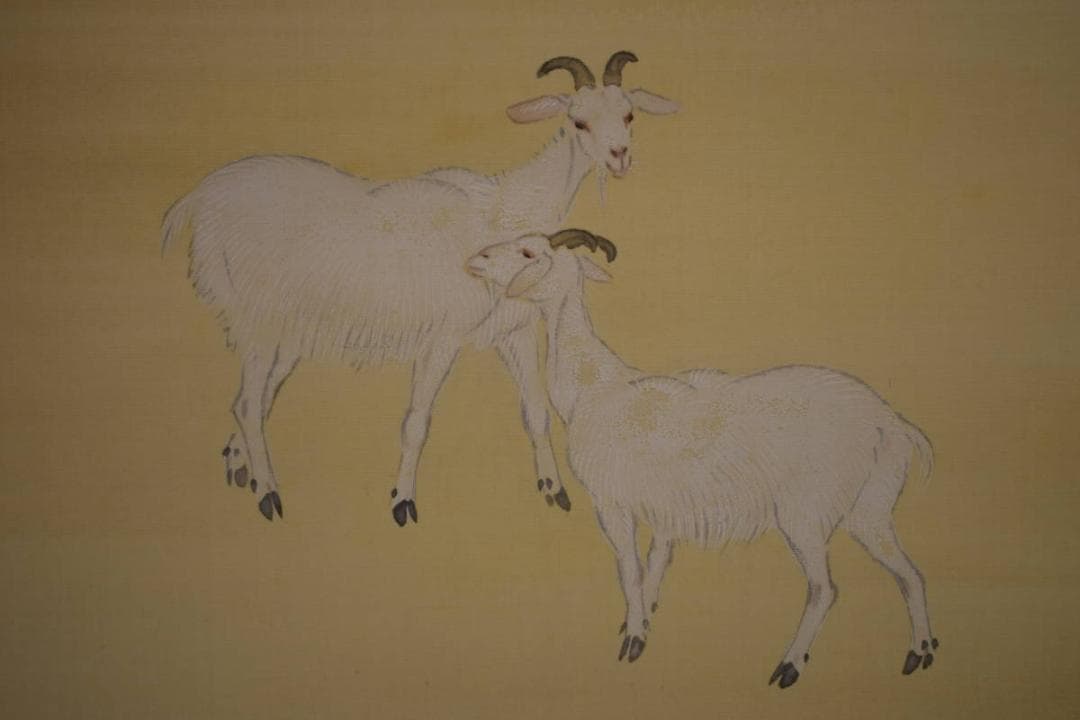 TJIN JIAN（霽岩）、花鳥、希少な額装用大判画集画、状態良好