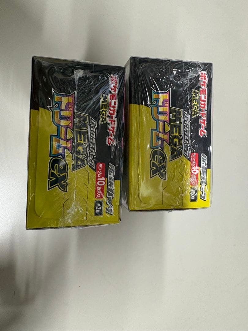 MEGAドリームex メガドリームex シュリンク付き 未開封2ボックス