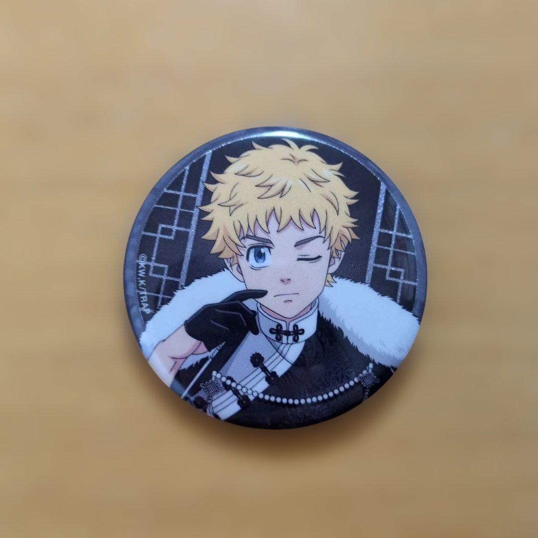 東京リベンジャーズ グリッター缶バッジコレクション モノクロチャイナ