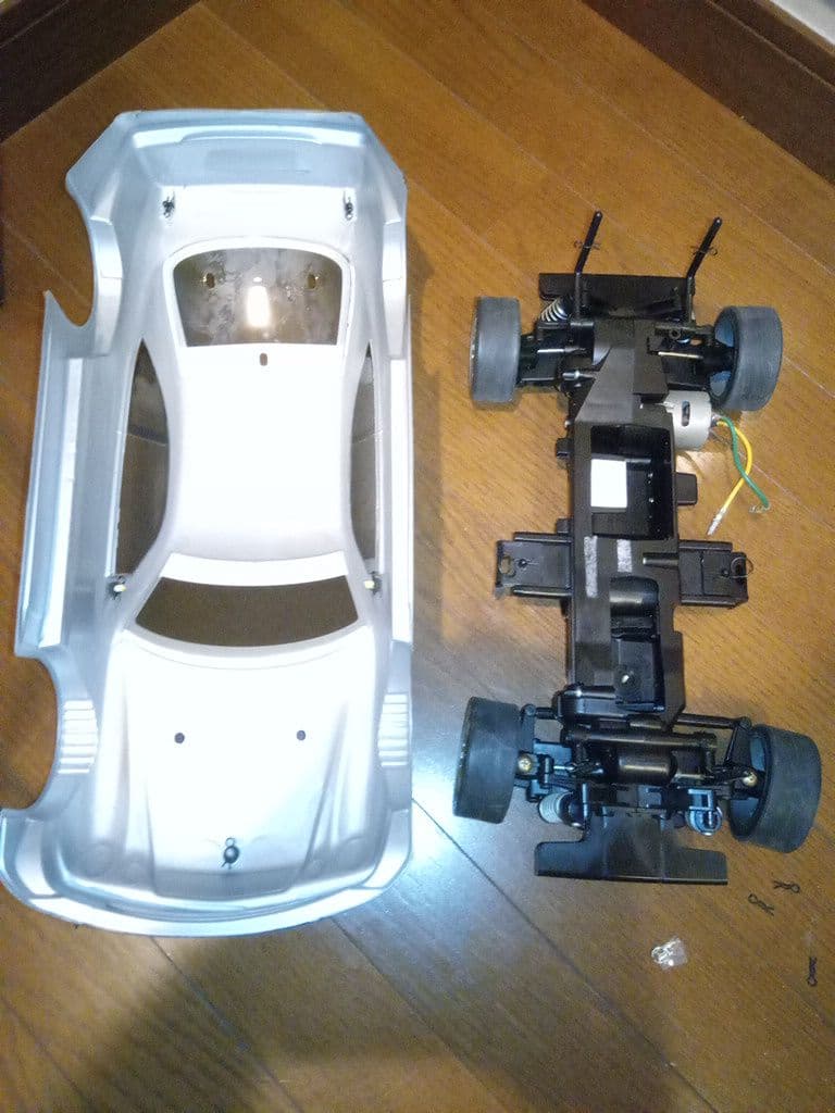 タミヤ TL01 メルセデス・ベンツ CLK DTM ラジコン ジャンク - メルカリ