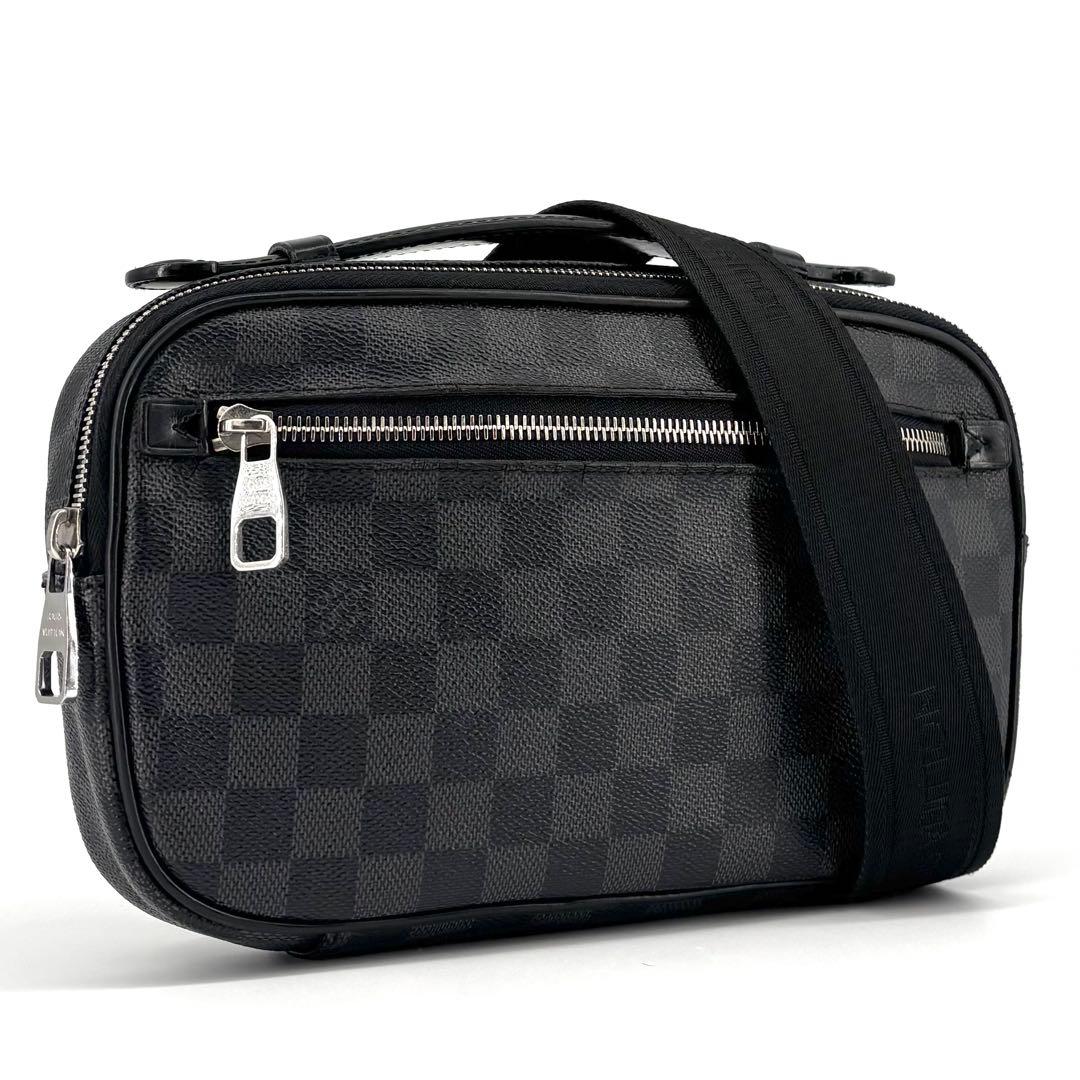 ルイヴィトン ダミエ グラフィット アンブレール ボディバッグ