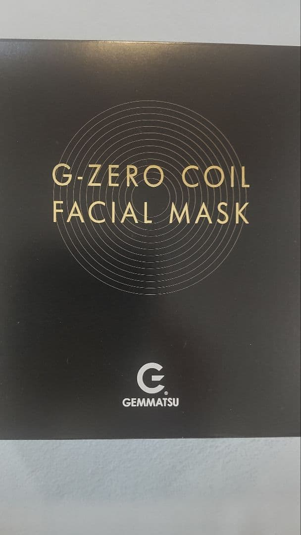 パック・フェイスマスク G-ZERO COIL FACIAL MASK GEMMATSU