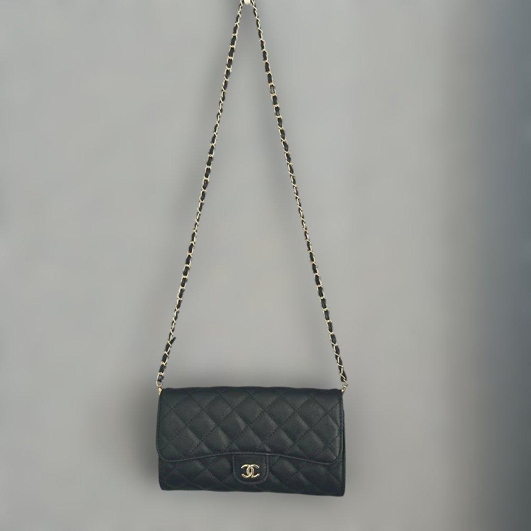 え*ー様 ショルダーバッグ キルティングノベルティCHANELチェーン