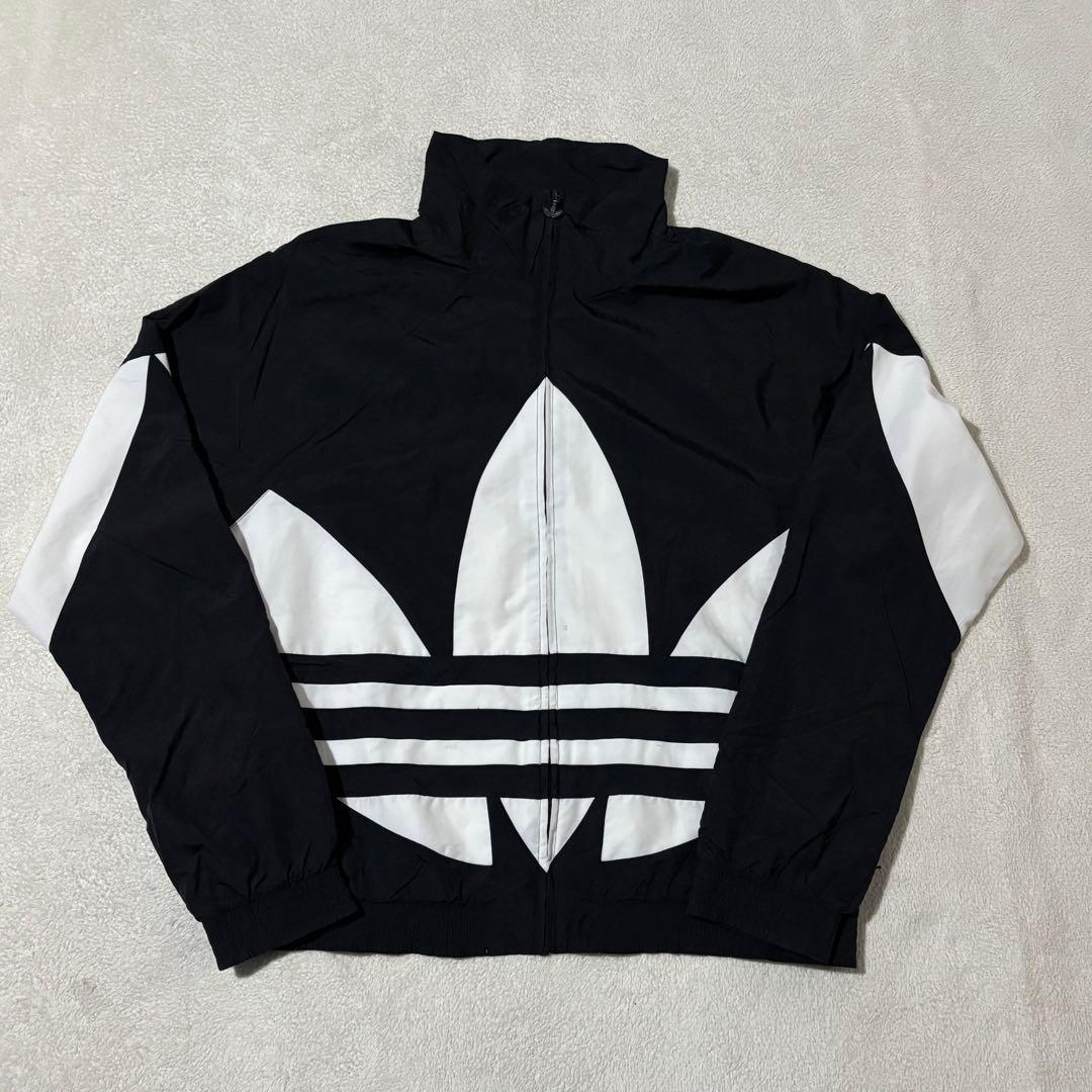 アディダスオリジナルス ナイロンジャケット ビッグトレフォイル M
