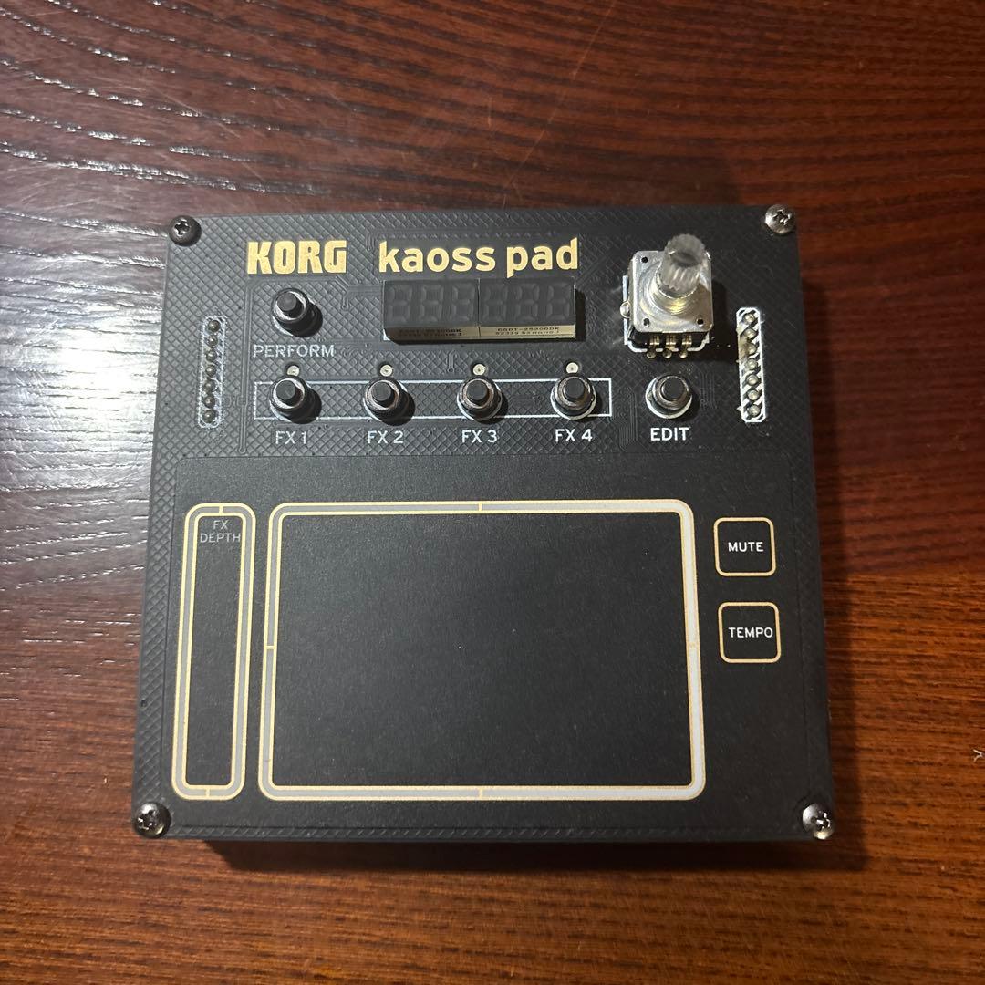 KORG NTS-3 kaoss pad kit 組み立て済み