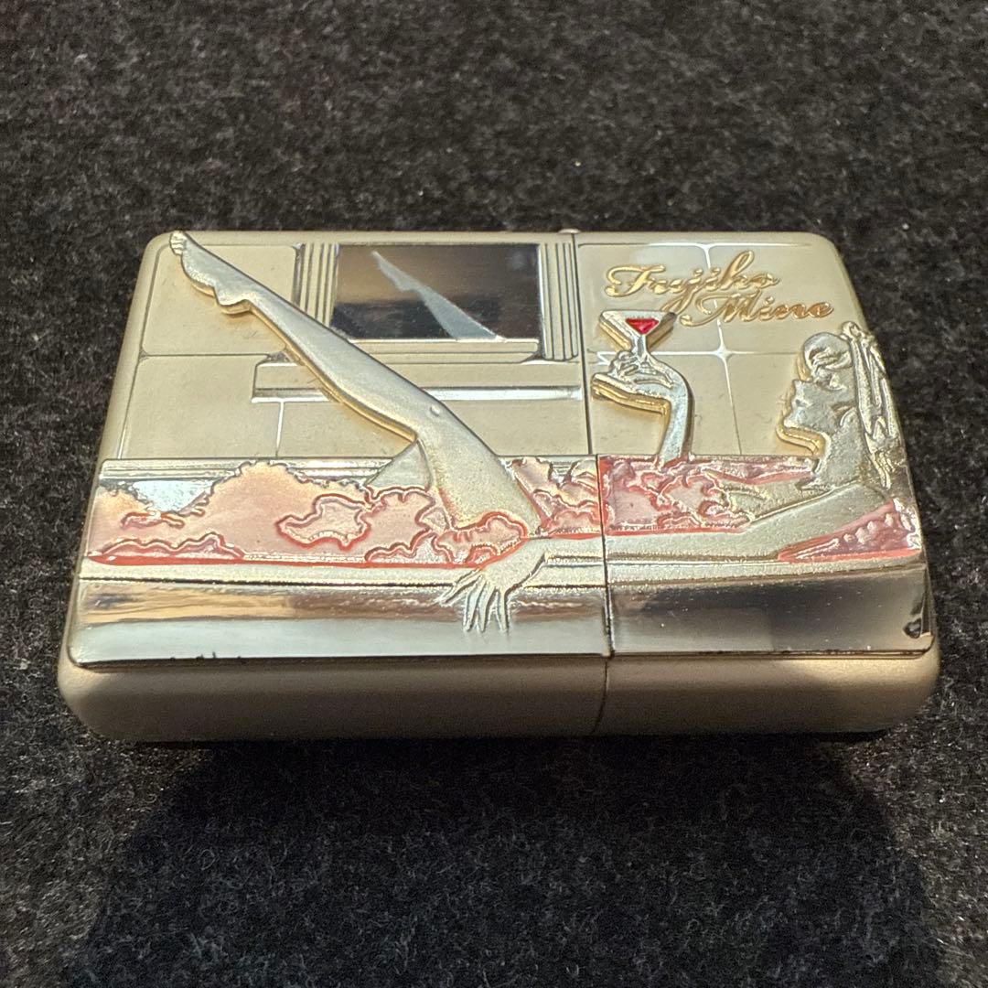希少 zippo ジッポ ルパン三世 峰不二子 バスタイム - メルカリ