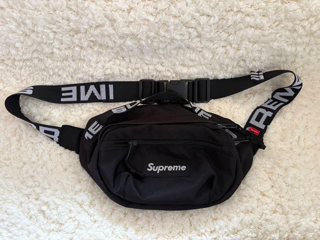 Supreme 18SS Waist Bag（Black）