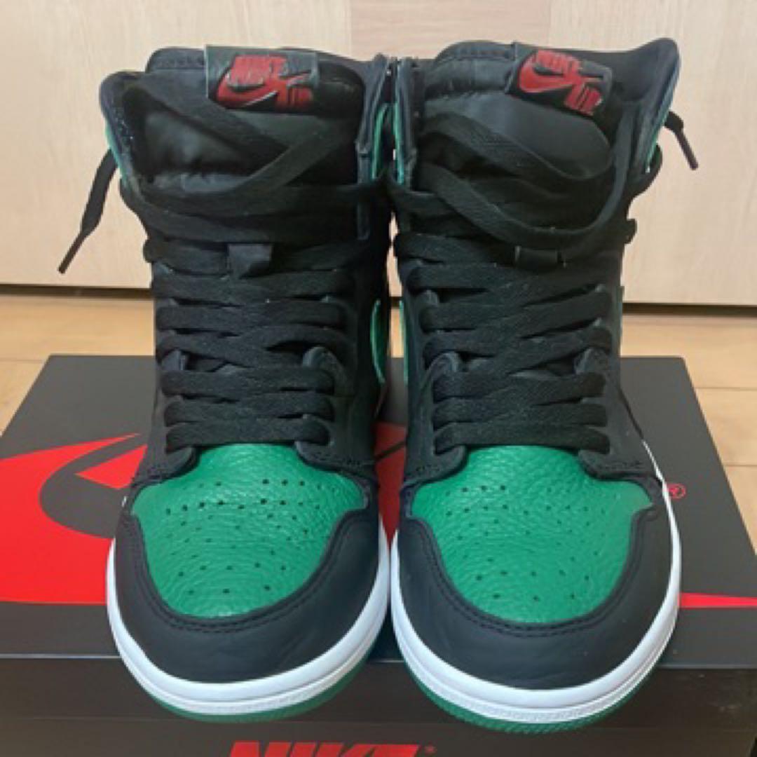 靴 Nike Air Jordan1 High OG Pine Green