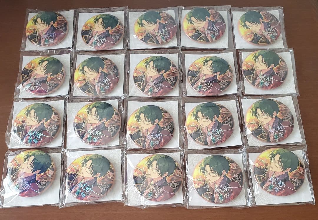 あんスタ 蓮巳敬人 缶バッジ 盛放缶バッジ 20点