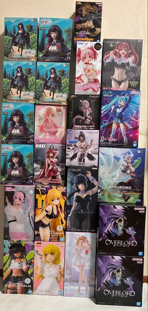 美少女 フィギュア 23体セット 着せ恋 オーバーロード 初音ミク など