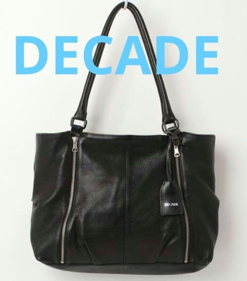【超美品】DECADE　ディケイドレザートートバッグ
