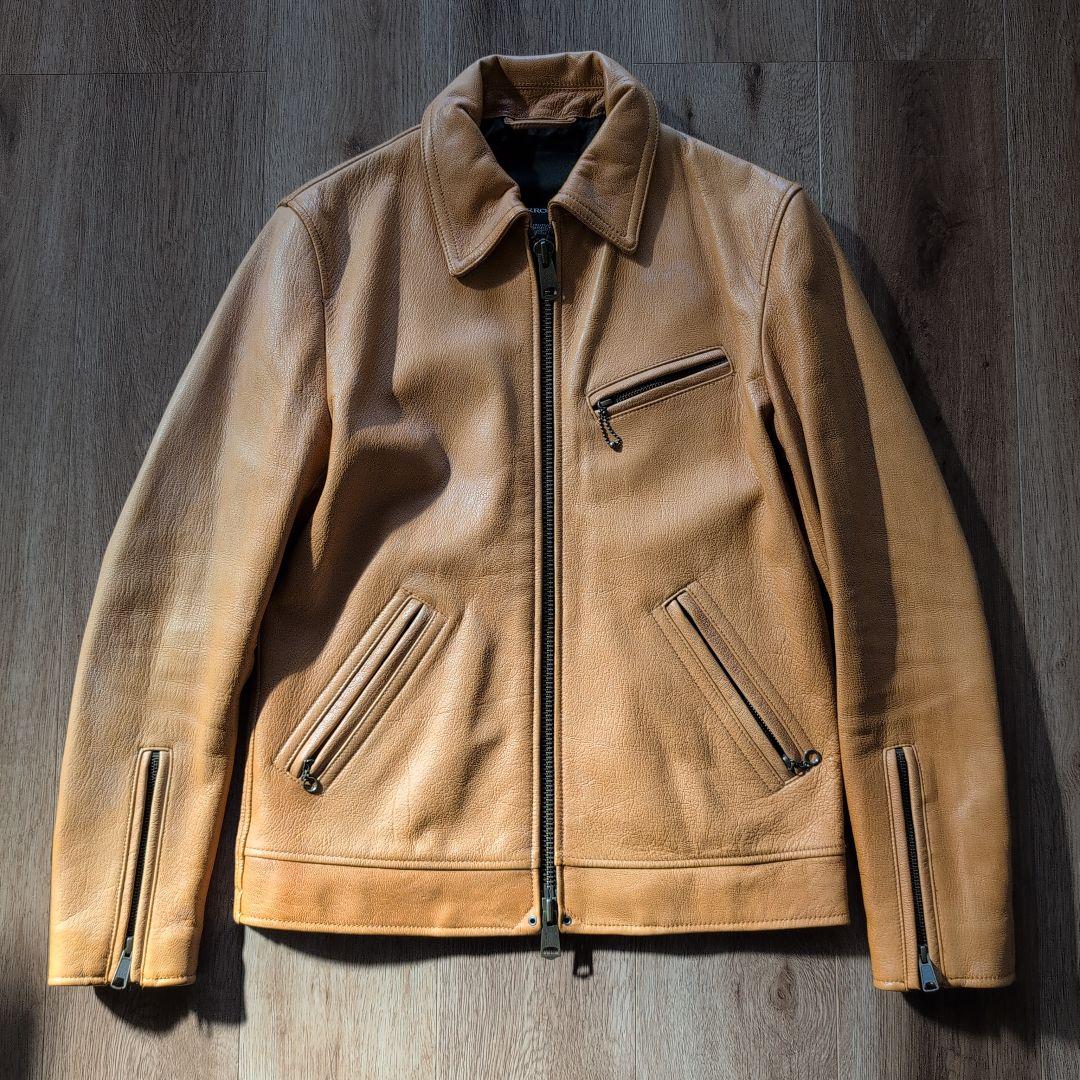 ジャックローズ シングルレザージャケット サイズ3 JACKROSE（ジャックローズ） 革ジャン ライダース WEB限定 JE LAMB