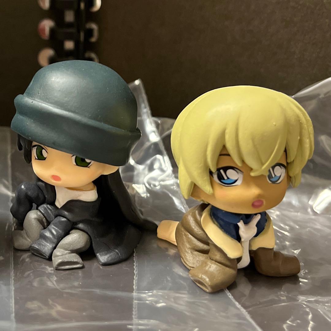 名探偵コナン ちぢませ隊 3 フィギュア 安室透 & 赤井秀一 2体セット