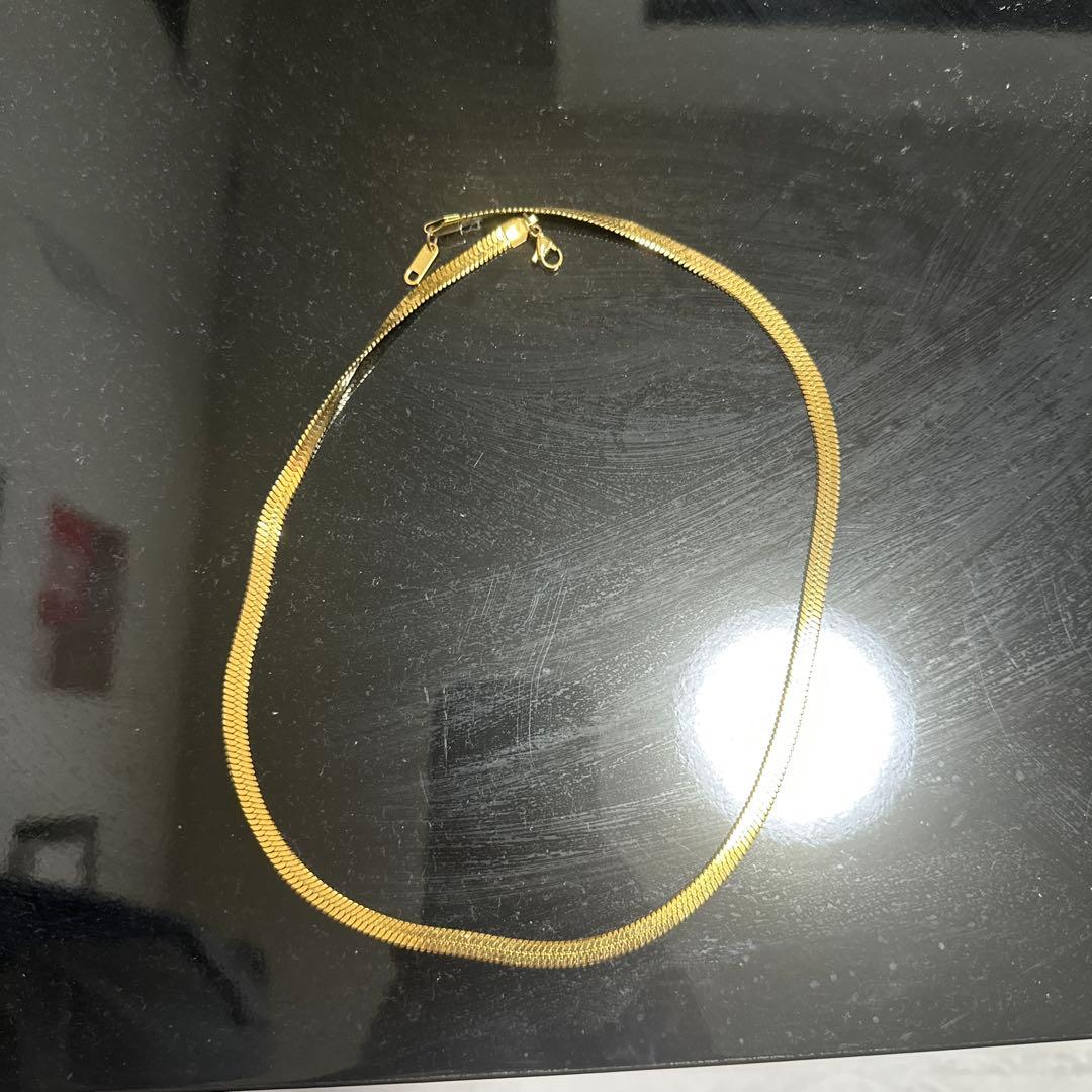 ゴールドネックレス18k 50cm