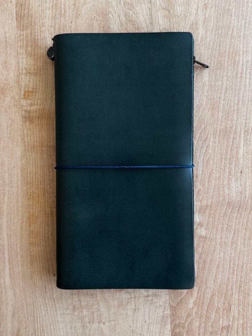 トラベラーズノート ブルーエディション&レザージッパーケース