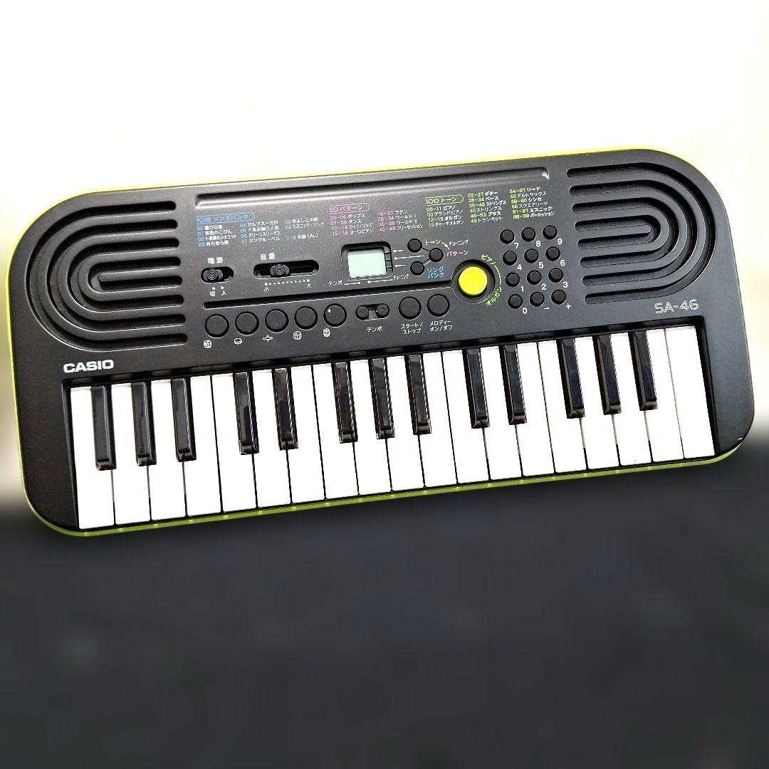 CASIO カシオ ミニキーボード 32鍵盤 SA-46 電子ピアノ - メルカリ