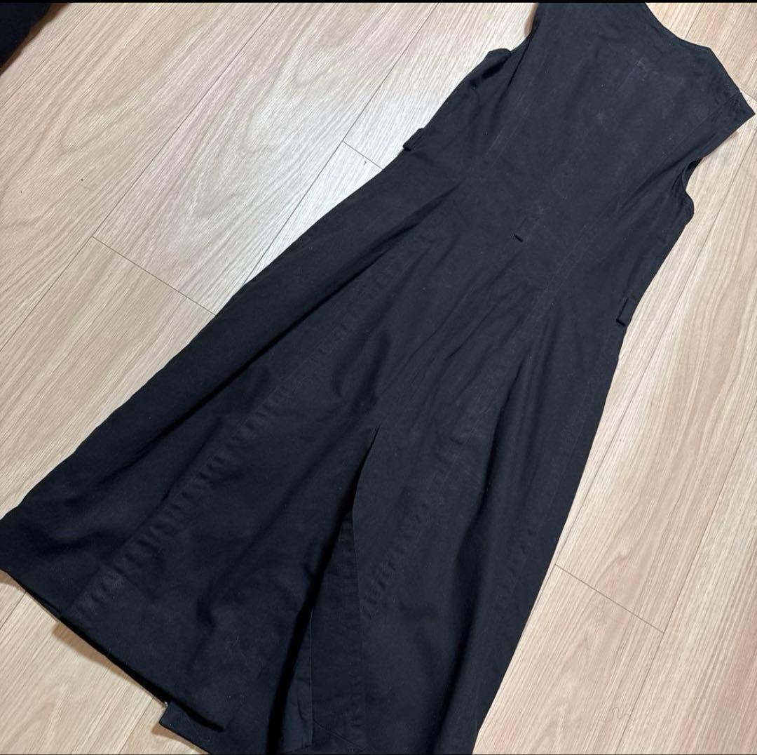 The Row ザロウ　ロングジレ　黒