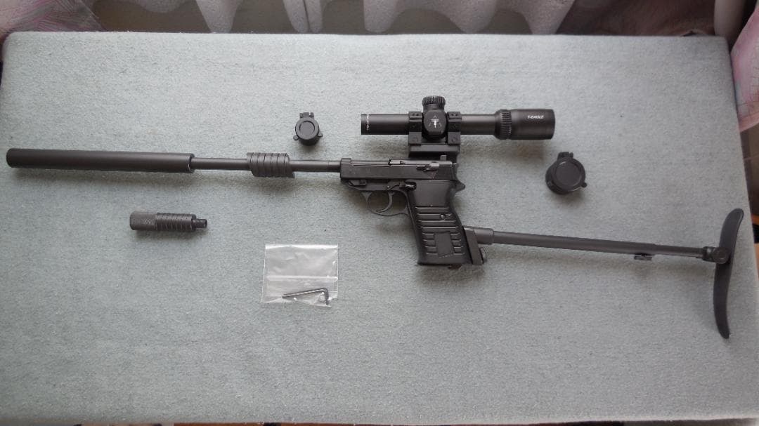 マルゼン　ワルサーP38　デタッチャブル　銃含まず　アンクルタイプ　カスタム品