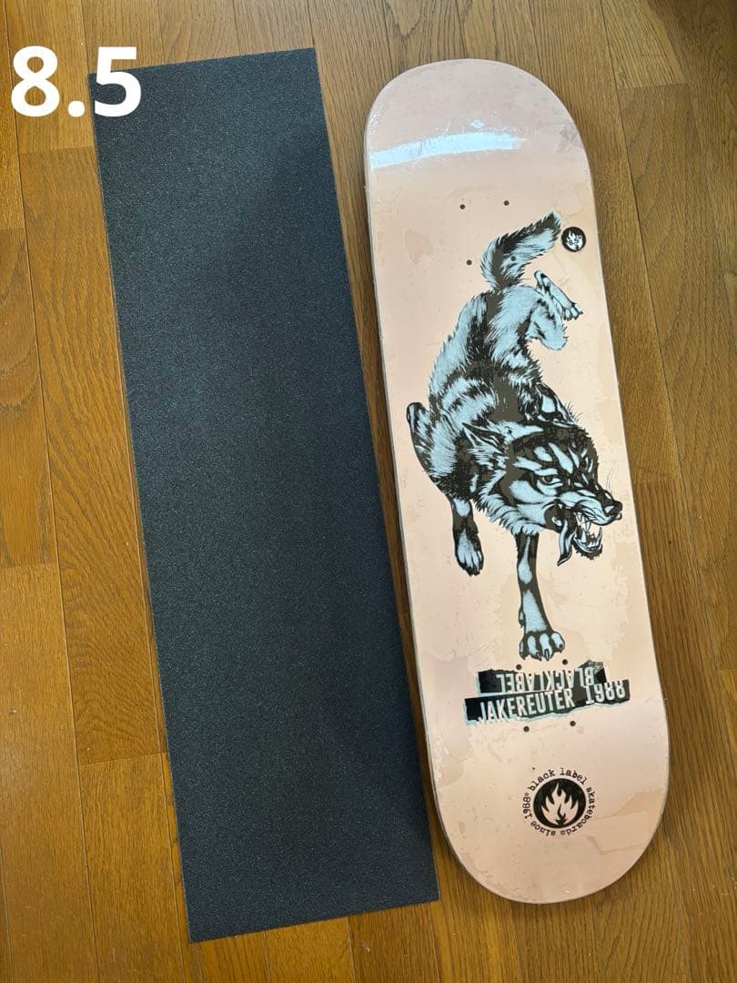 スケートボード デッキ BLACKLABEL 8.5インチ