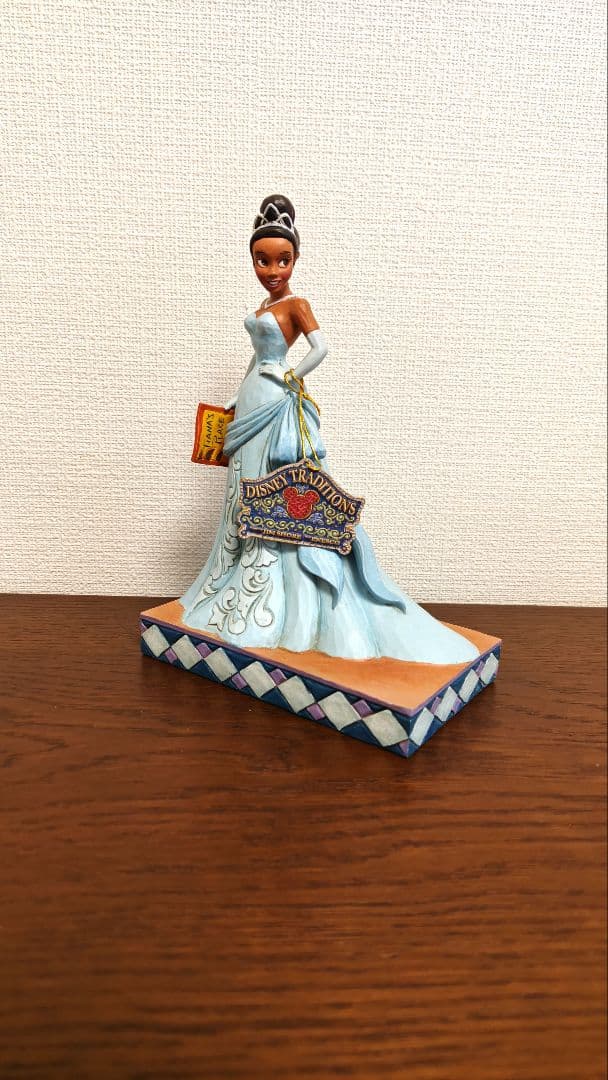 ディズニープリンセスと魔法のキス　ティアナ ショーケースコレクション　置物