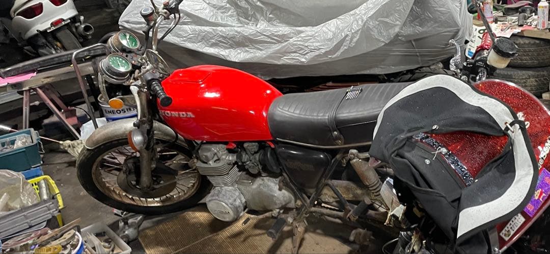 CB550F！　部品取り車です