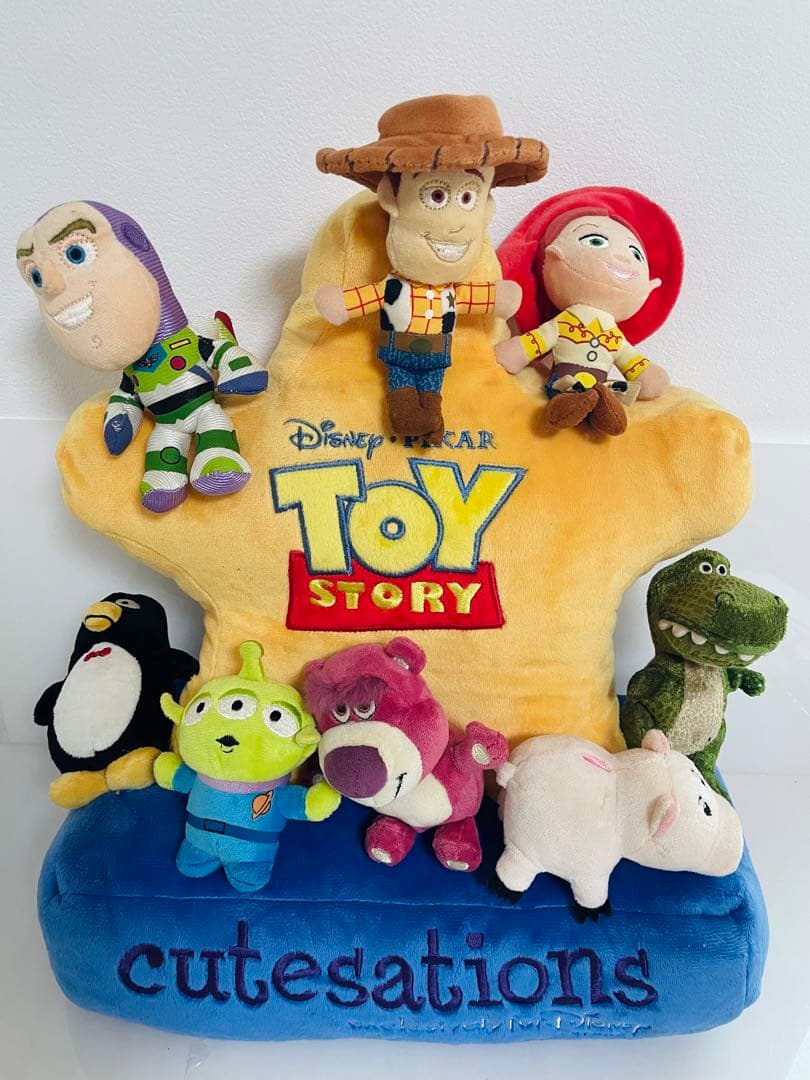 入手困難　トイ・ストーリー　ぬいぐるみ　集合　ウッディ　エイリアン　ミニ　レア