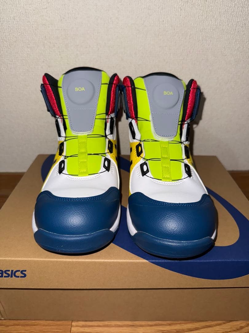 アシックス ウィンジョブ CP304 BOA LC 27.0 ホワイト×ブラック