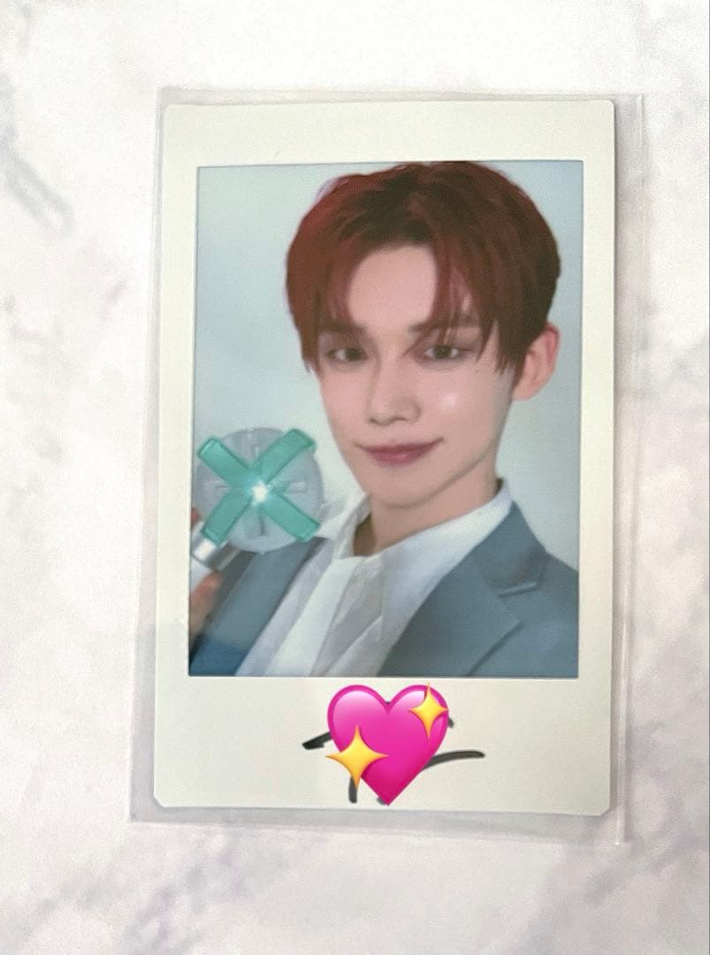 TXT トゥバ ヨンジュン 直筆サイン入り トレカ - メルカリ