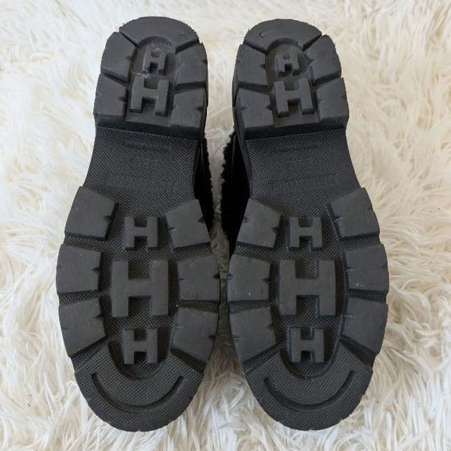 ヒルズアヴェニュー ボア 厚底 ローファー タンクソール ストーミ