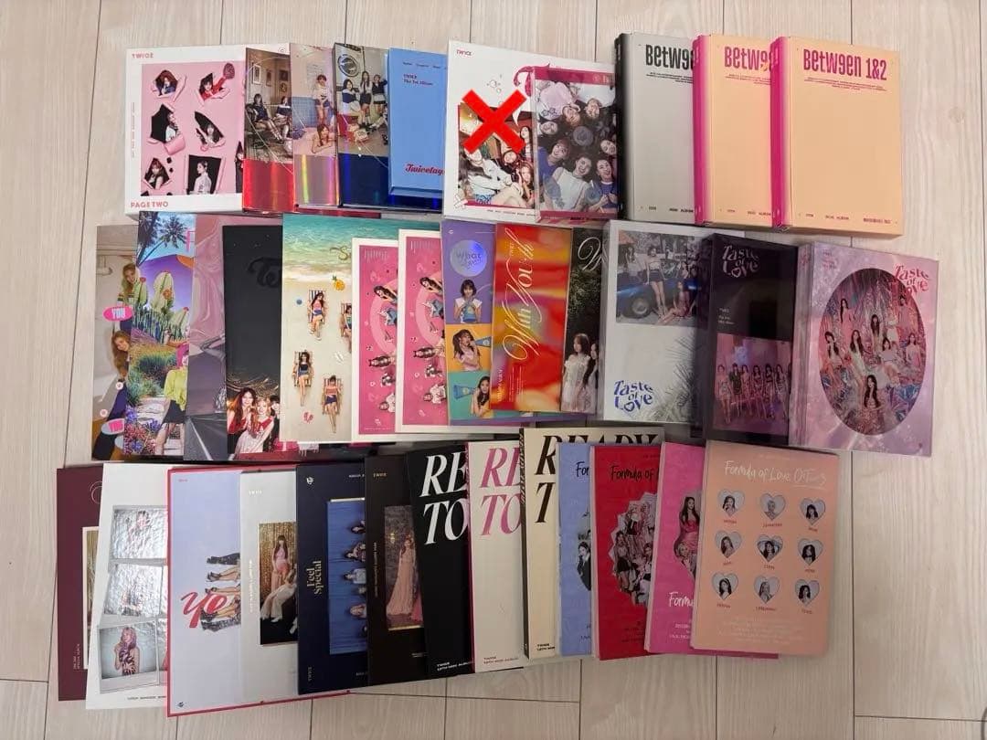 TWICE アルバムセット 36冊 バラ売り⭕️付録・トレカ付き - メルカリ