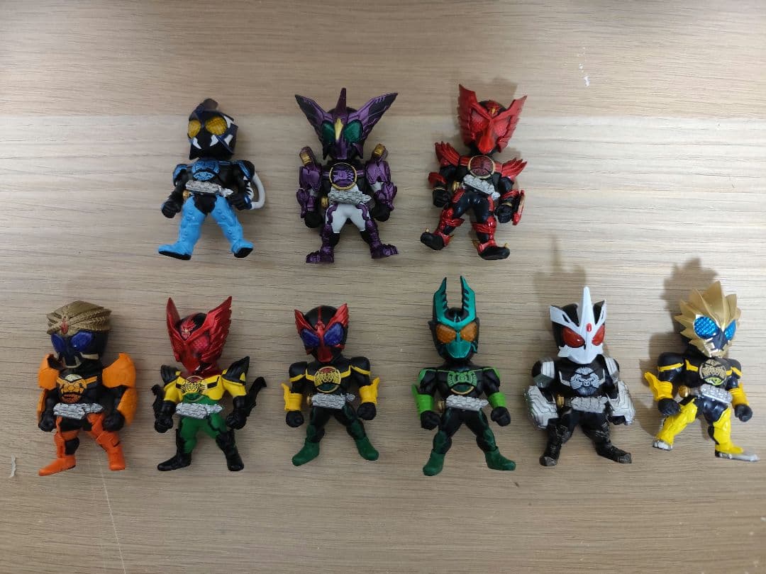 仮面ライダーコンバージ　PB 9体セット　訳あり