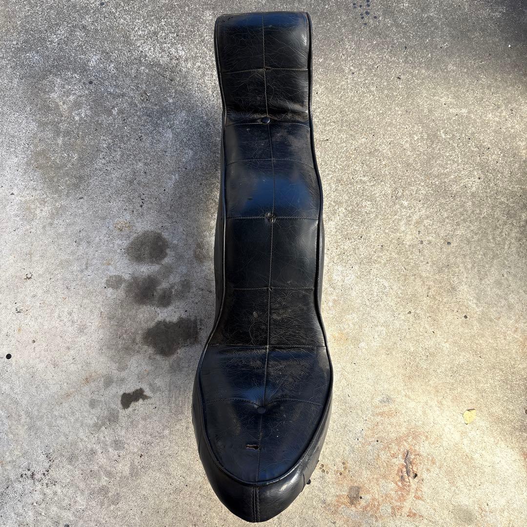 B級チョッパー　4速フレーム　シート 最後値下げ！4速フレームシート ハーレー ショベル アイアン B級