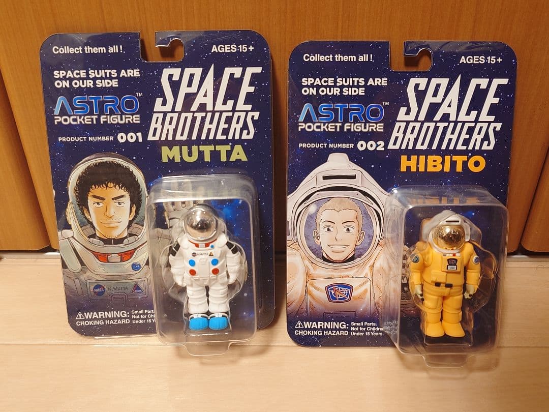 宇宙兄弟 SPACE BROTHERS MUTTA & HIBITO フィギュア
