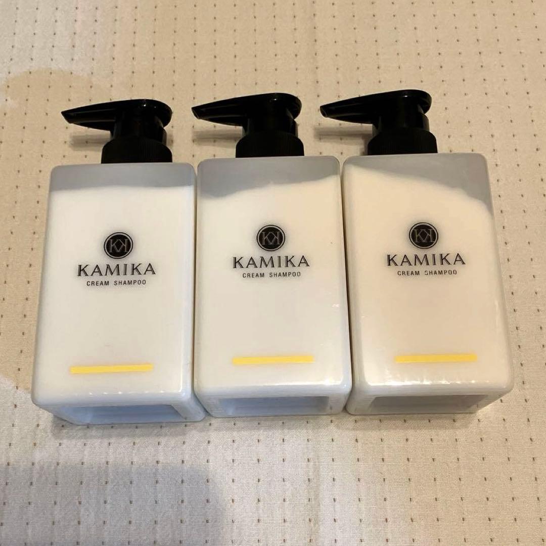 KAMIKA カミカ　オールインワンクリームシャンプー　ベルガモットジャスミン