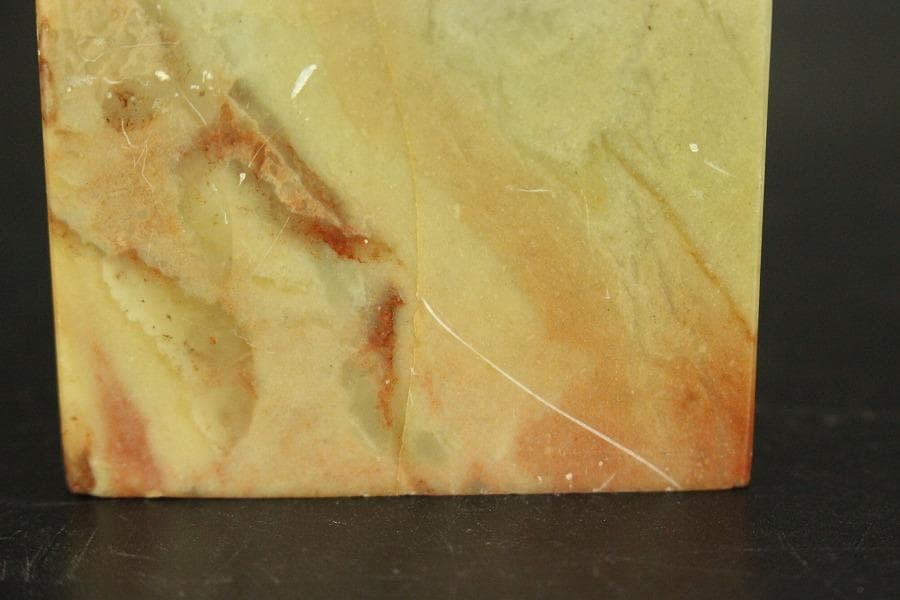 中国美術 寿山石 刻布袋 印材(A550) - メルカリ