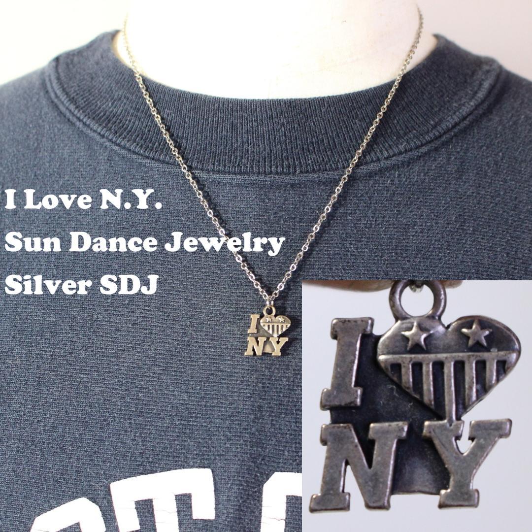I LOVE NY ネックレス チャーム　シルバー 　SJC サンダンス　925 2026年最新】i love ny ネックレスの人気アイテム - メルカリ