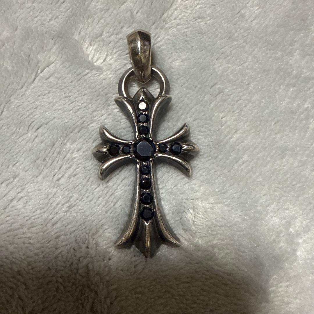 最終大特価 Chrome Hearts ネックレスクロスベイル アフターパヴェ