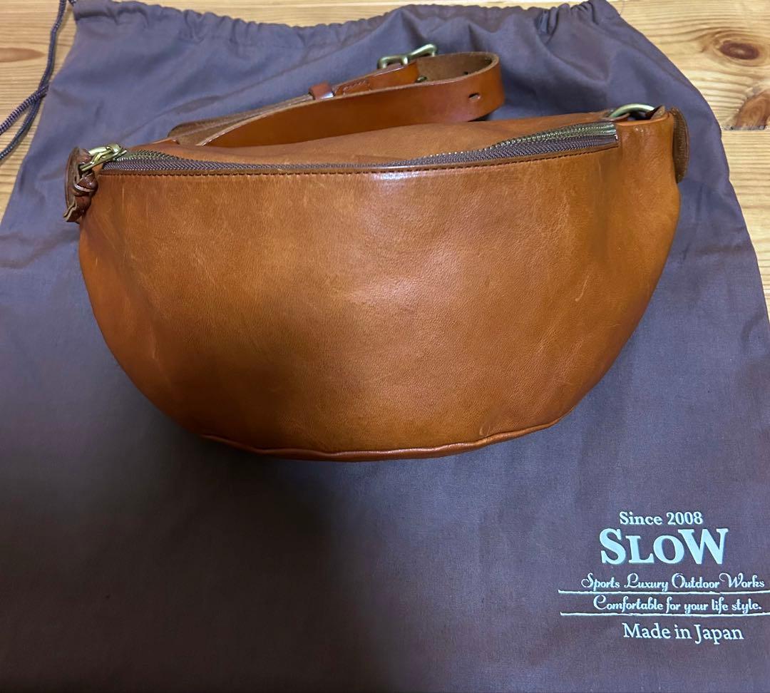Slow スロウ ボディバッグ ファニーパック 栃木レザー